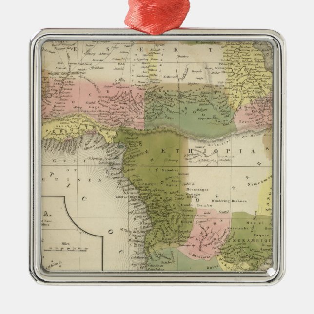 Ornement Métallique L'Afrique 25 (Devant)