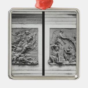 Ornement Métallique L'ange de la France expulsant les hérétiques