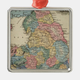 Ornement Métallique L'Angleterre et le Pays de Galles 2