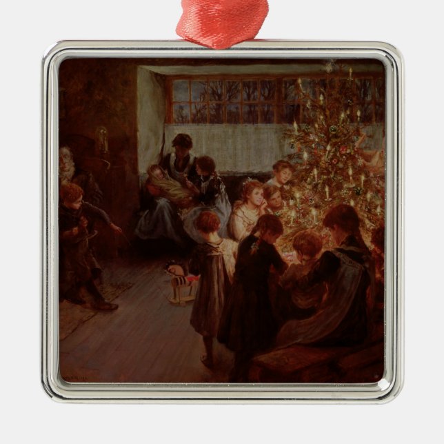Ornement Métallique L'arbre de Noël, 1911 (Devant)