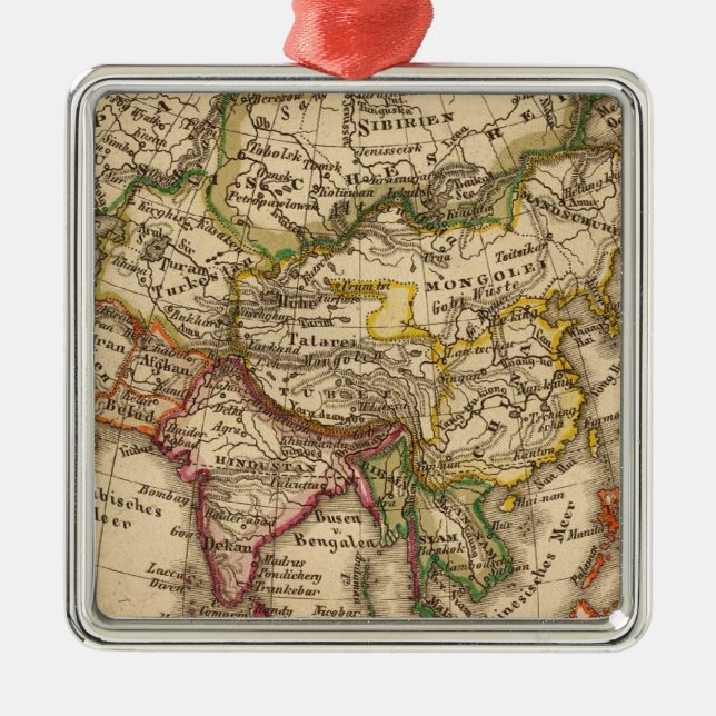 Ornement Métallique L'Asie 3 (Devant)