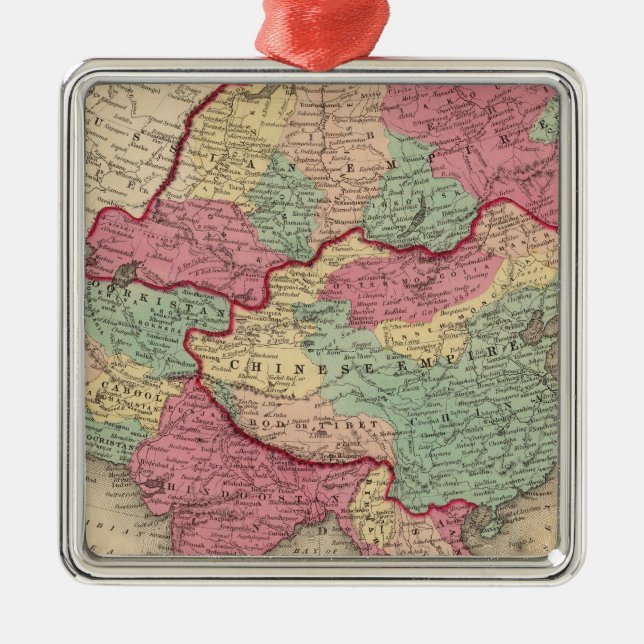 Ornement Métallique L'Asie 43 (Devant)