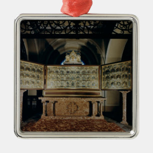 Ornement Métallique L'autel de Verduner, avec des panneaux dépeignant