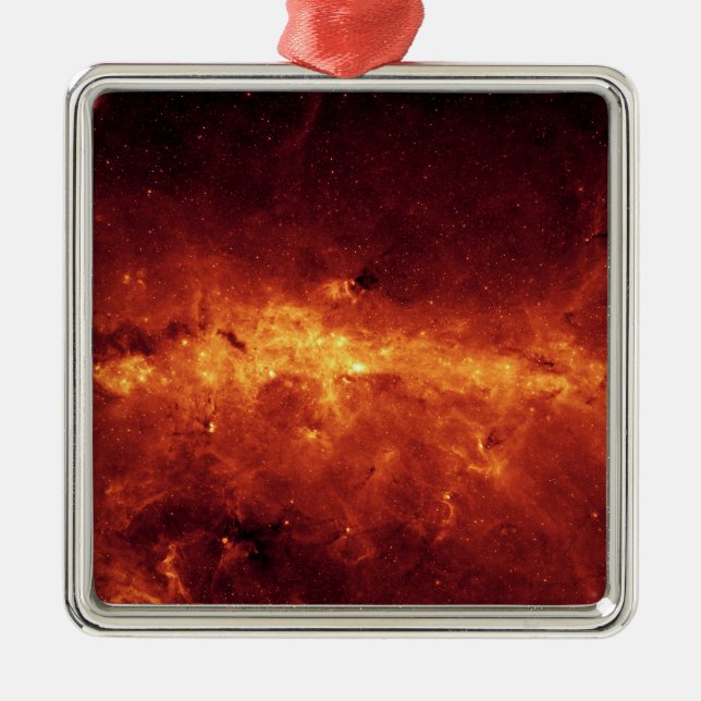 Ornement Métallique Le centre de la Voie Lactée avec poussière (Devant)