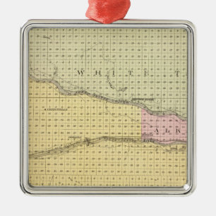 Ornement Métallique Le comté de Keith, Nébraska