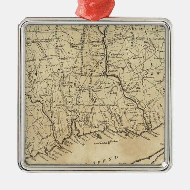 Ornement Métallique Le Connecticut 2 (Devant)
