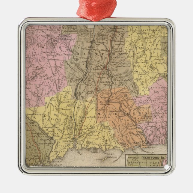 Ornement Métallique Le Connecticut 8 (Devant)