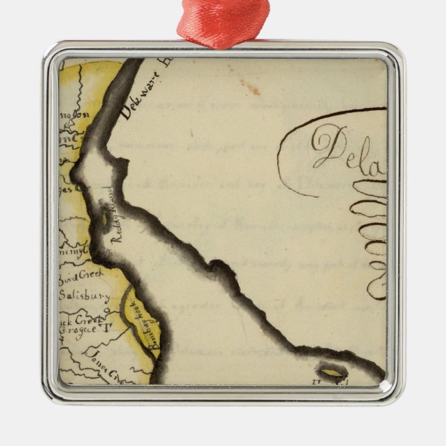 Ornement Métallique Le Delaware 7 (Devant)