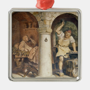 Ornement Métallique Le forgeron de Ruhla, c.1854