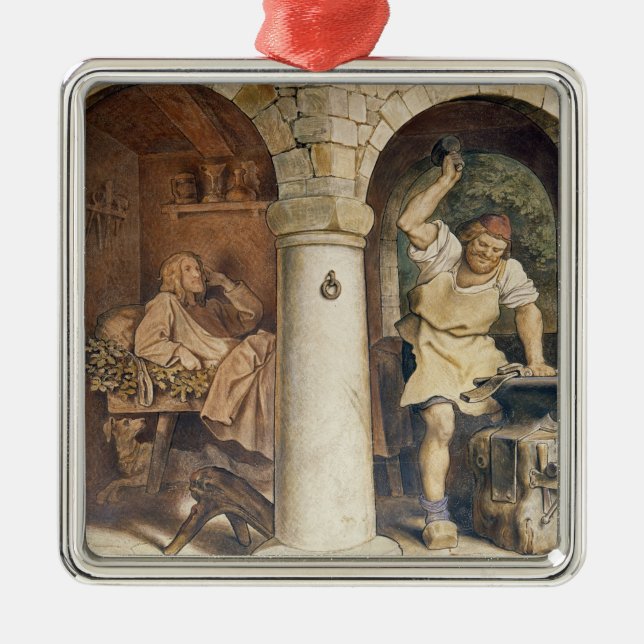 Ornement Métallique Le forgeron de Ruhla, c.1854 (Devant)