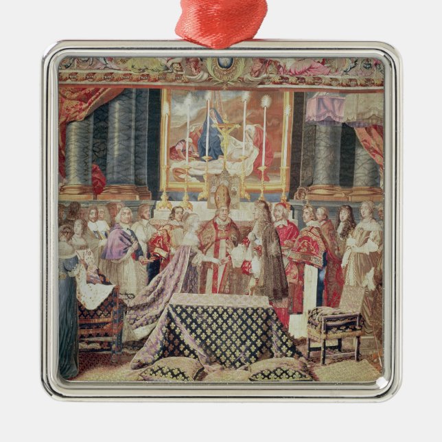 Ornement Métallique Le mariage du roi (Devant)