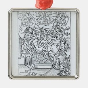 Ornement Métallique Le Melusine féerique