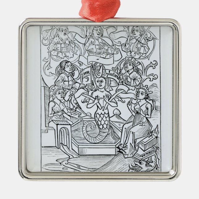 Ornement Métallique Le Melusine féerique (Devant)