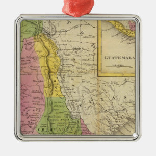 Ornement Métallique Le Mexique et le Guatemala 2