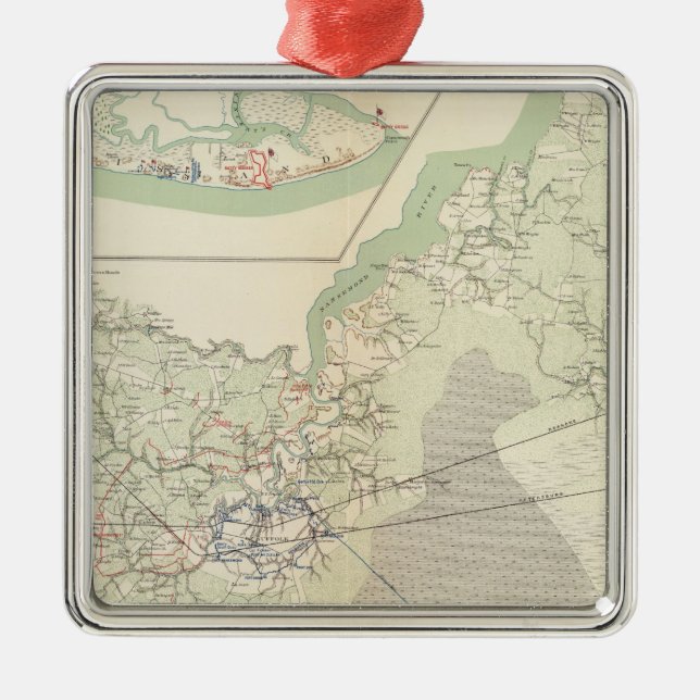 Ornement Métallique Le Suffolk et la proximité (Devant)