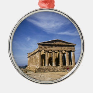 Ornement Métallique Le temple de Concordia à Agrigente, Italie