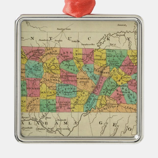 Ornement Métallique Le Tennessee 7 (Devant)