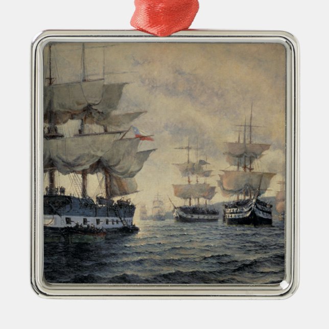 Ornement Métallique L'embarquement en expédition de libération de pe (Devant)