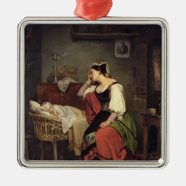 Ornement Métallique L'enfant malade (Devant)