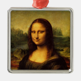 Ornement Métallique Leonardo da Vinci - Mona Lisa