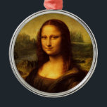 Ornement Métallique Leonardo Da Vinci Mona Lisa Peinture d'Art<br><div class="desc">Léonard de Vinci Mona Lisa Peinture fine La Joconde est un portrait d'une femme de l'artiste italien Léonard de Vinci, acclamé comme "l'oeuvre d'art la plus connue, la plus visitée, la plus écrite, la plus chantée du monde". Il est exposé en permanence au Musée du Louvre à Paris depuis 1797....</div>