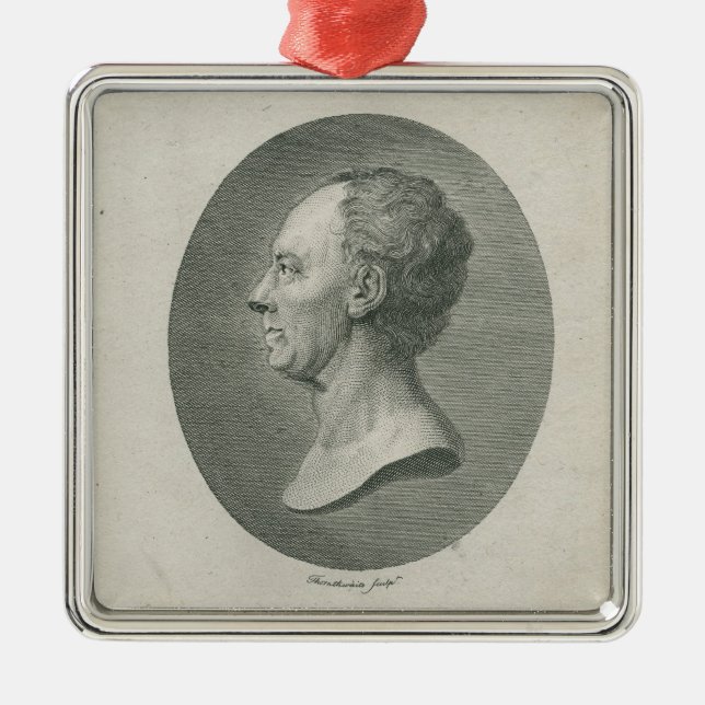 Ornement Métallique Leonhard Euler (Devant)