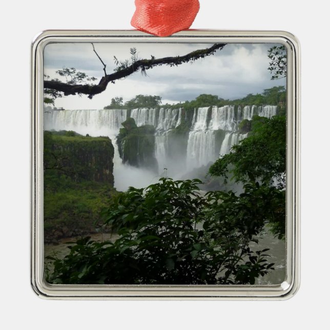 Ornement Métallique Les chutes d'Iguaçu Argentine (Devant)