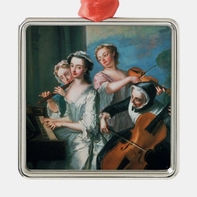 Ornement Métallique Les cinq sens (Devant)