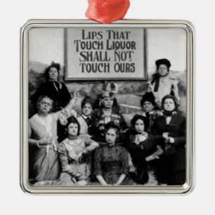 Ornement Métallique Les Lèvres Qui Touchent Le Liqueur Ne Toucheront P