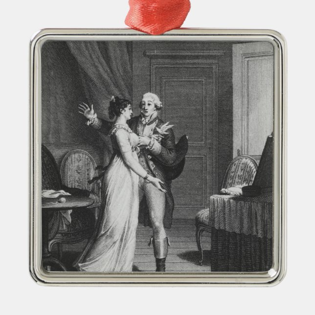 Ornement Métallique Les peines de Werther (Devant)