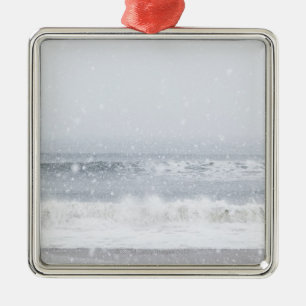 Ornement Métallique L'état des Etats-Unis, New-York, plage de