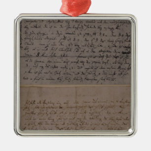 Ornement Métallique Lettre de Leopold Mozart