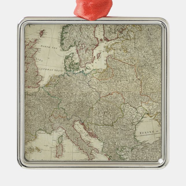 Ornement Métallique L'Europe composée 2 (Devant)