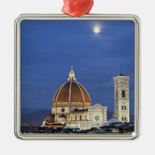 Ornement Métallique Lever de lune et cathédrale de Florence, Basilique