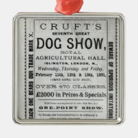 L'exposition canine de Cruft de publicité par