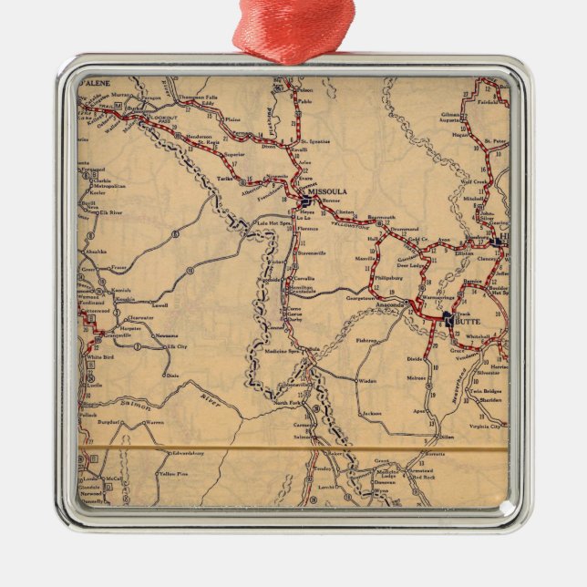 Ornement Métallique L'Idaho 2 (Devant)