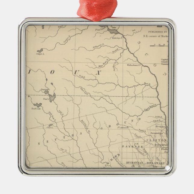 Ornement Métallique L'Iowa 2 (Devant)