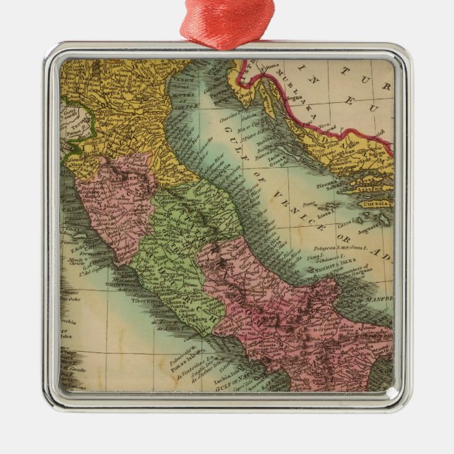Ornement Métallique L'Italie 3 (Devant)