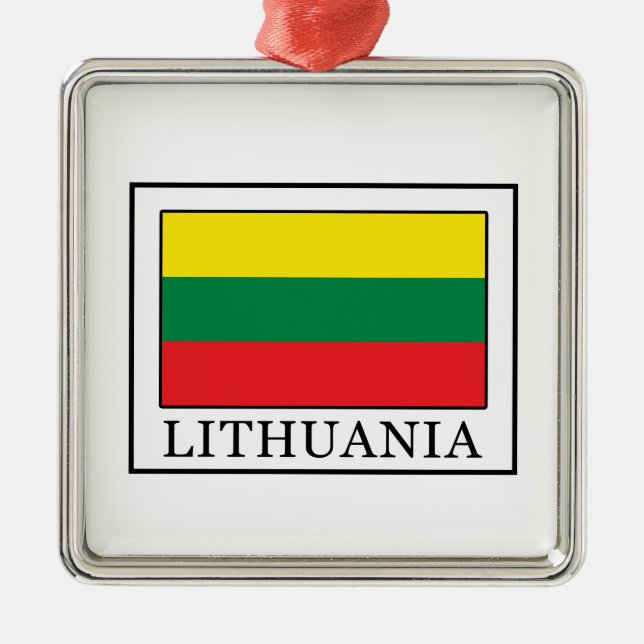 Ornement Métallique Lithuania (Devant)