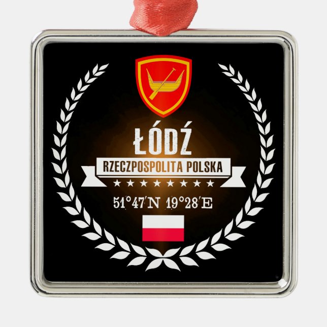 Ornement Métallique Łódz (Devant)