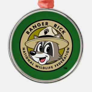 Ornement Métallique Logo de Rick de garde forestière de Rick   de