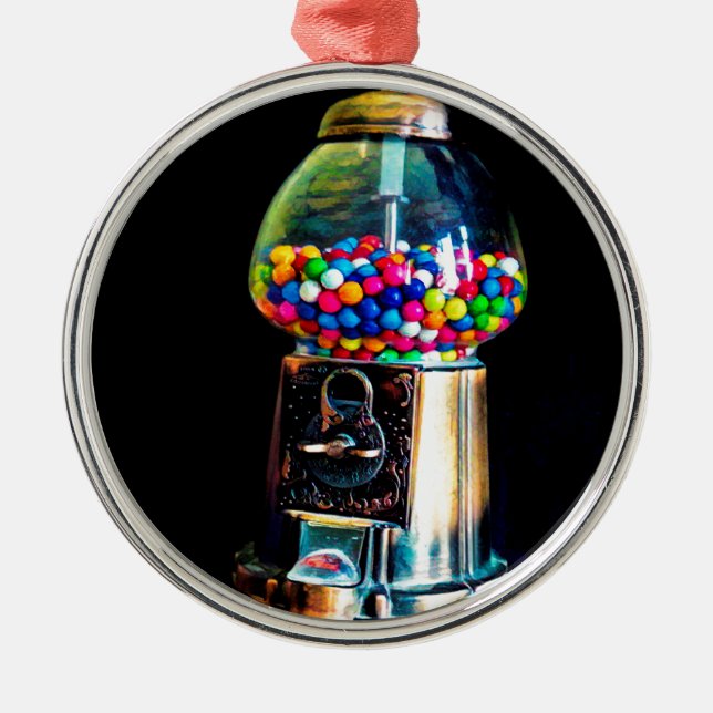 Ornement Métallique Machine de Gumball (Devant)