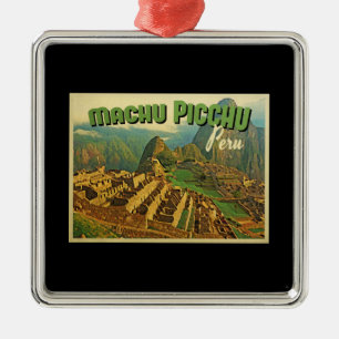 Ornement Métallique Machu Picchu Pérou