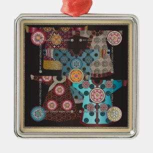 Ornement Métallique Mah Jongg Coat