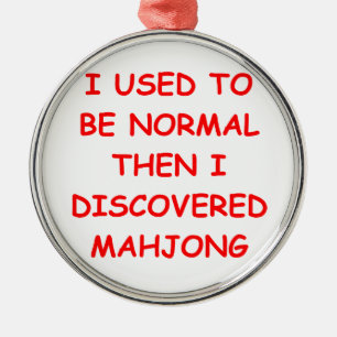 Ornement Métallique mahjong