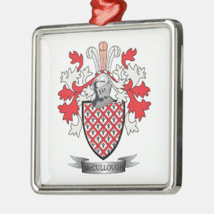 Ornement Métallique Manteau de crête de famille de McCullough des bra