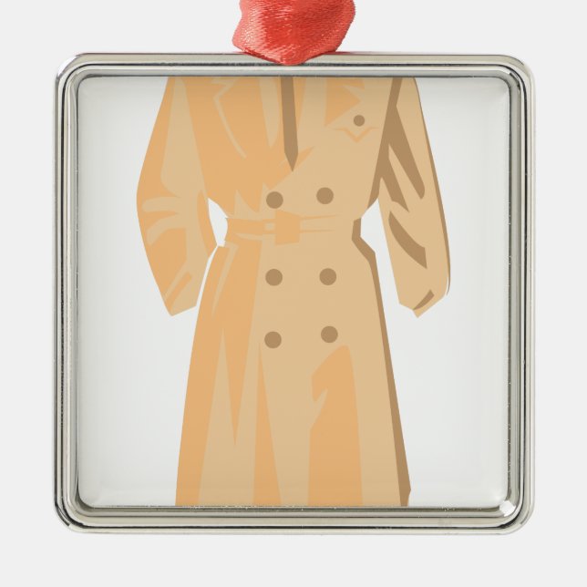 Ornement Métallique Manteau de fossé (Devant)