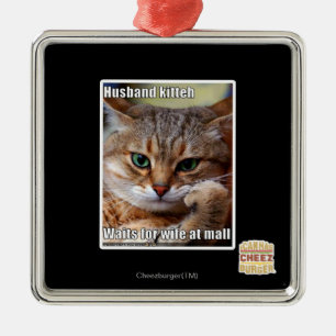 Ornement Métallique Mari Kitteh