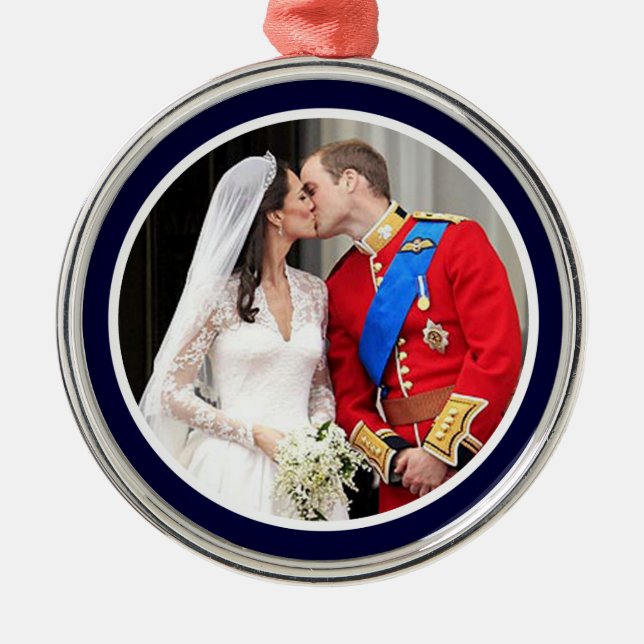 Ornement Métallique Mariage royal (Devant)