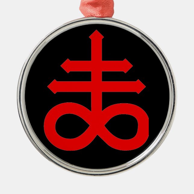 ORNEMENT MÉTALLIQUE MARQUE DU DIABLE (Devant)